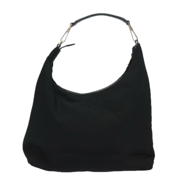 GUCCI Shoulder Bag Nylon Black 001 2113 1955 Auth ep4627 - Picture 2 of 16